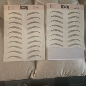 Brows by bossy. Brow tatoos
